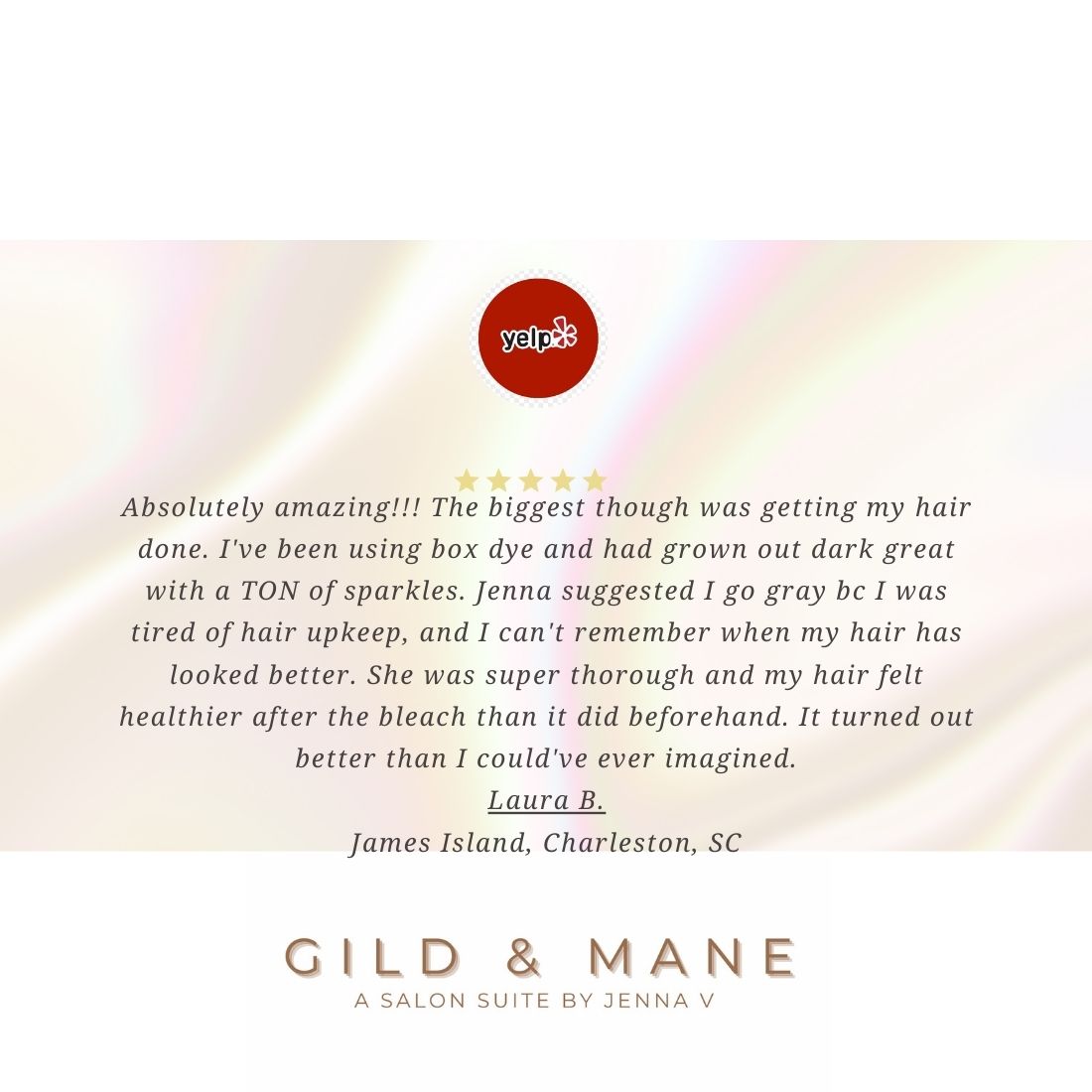 Gild & Mane - A Salon Suite by Jenna V Luxury Hair Extensions and Blonding Services in Columbia, SC | Gild & Mane